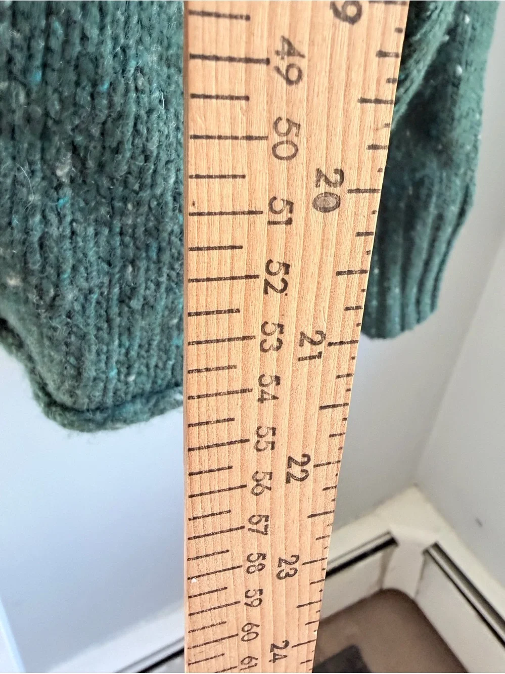 J. Crew Ribbed Turtleneck Donegal Wool Blend Sweater Forest S